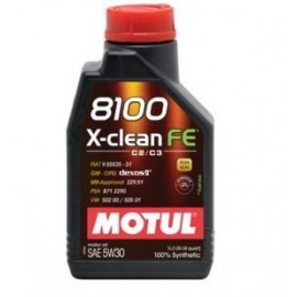 Моторное масло Motul 8100 X-clean FE 5W-30 1L