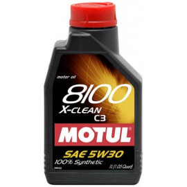 Моторное масло Motul 8100 X-clean 5W-30 (C3) 1L
